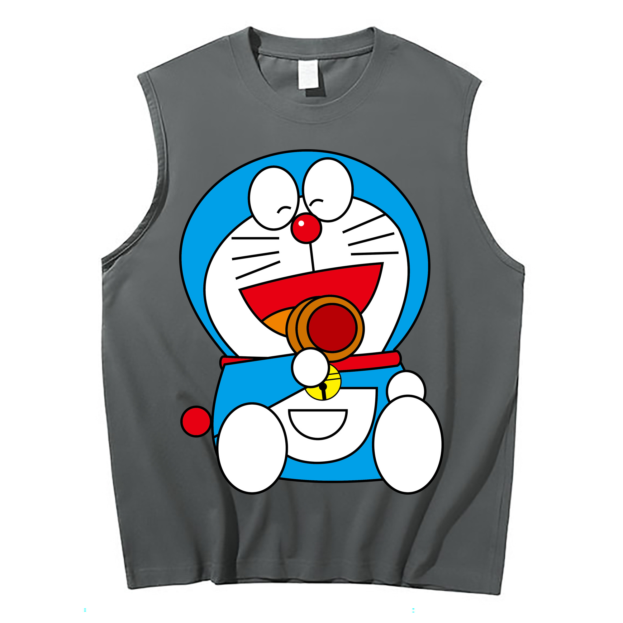 （画像用） ドラえもん Doraemon コットン100％タンクトップ（フロントプリント）